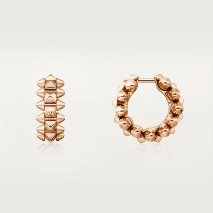 [NOBLE AURA] CLASH MINI HOOP EARRINGS