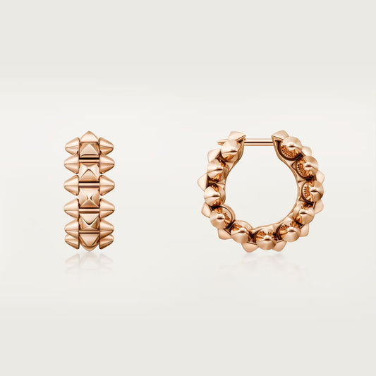 [NOBLE AURA] CLASH MINI HOOP EARRINGS