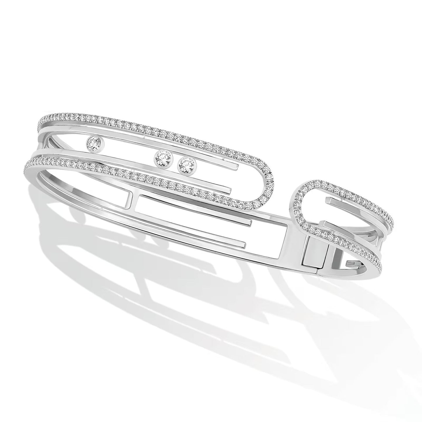[NOBLE AURA]MOVE 10TH PAVED DIAMOND BRACELET