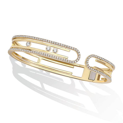 [NOBLE AURA]MOVE 10TH PAVED DIAMOND BRACELET