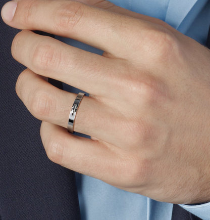 [NOBLE AURA]ALLIANCE LIENS VIDENCE 3MM RING