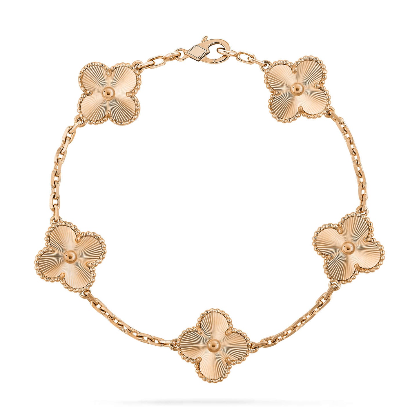 [NOBLE AURA] CLOVER 5 MOTIF LASER BRACELET COLLECTION