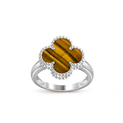 [NOBLE AURA]CLOVER SILVER RING COLLECTION