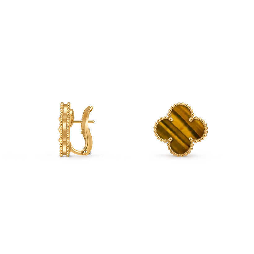 [NOBLE AURA]CLOVER 15MM MOP EARRINGS COLLECTION
