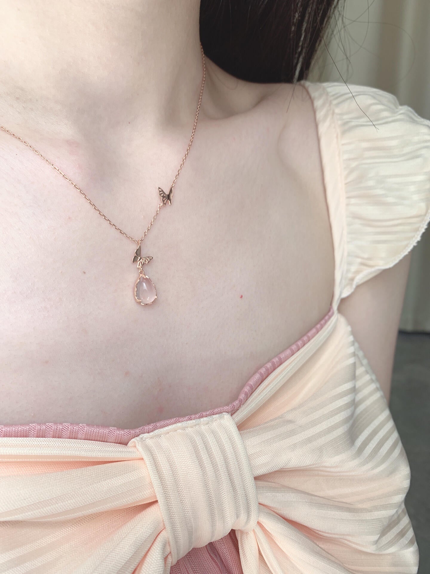 Rose quartz Necklace