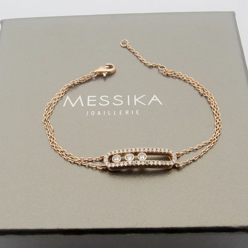 [NOBLE AURA] Move Classique pavé bracelet