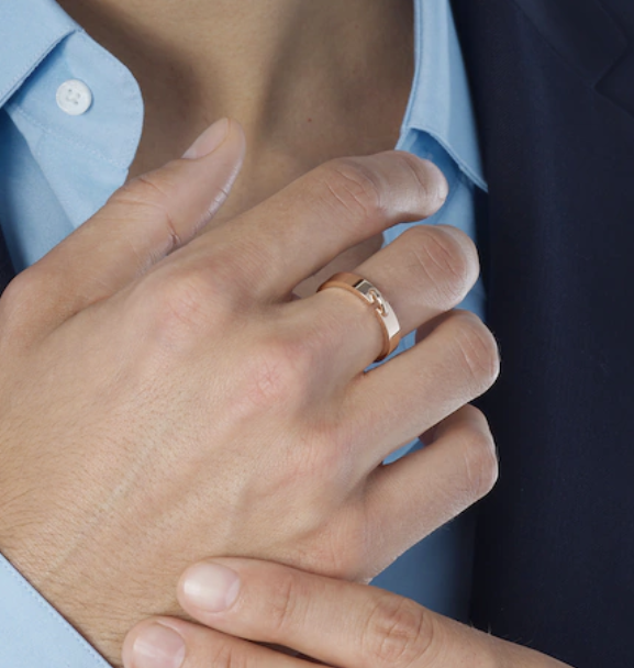 [NOBLE AURA]ALLIANCE LIENS VIDENCE 4MM RING