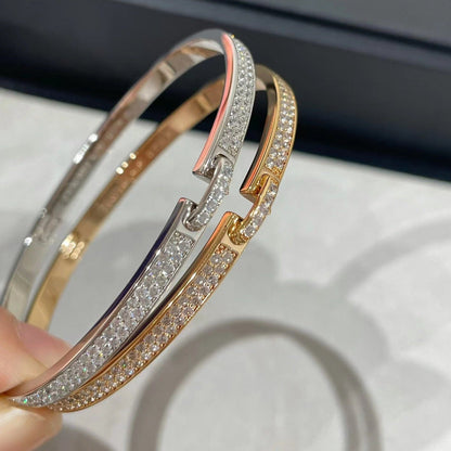 [NOBLE AURA]LIENS VIDENCE DIAMOND PAVED BRACELET