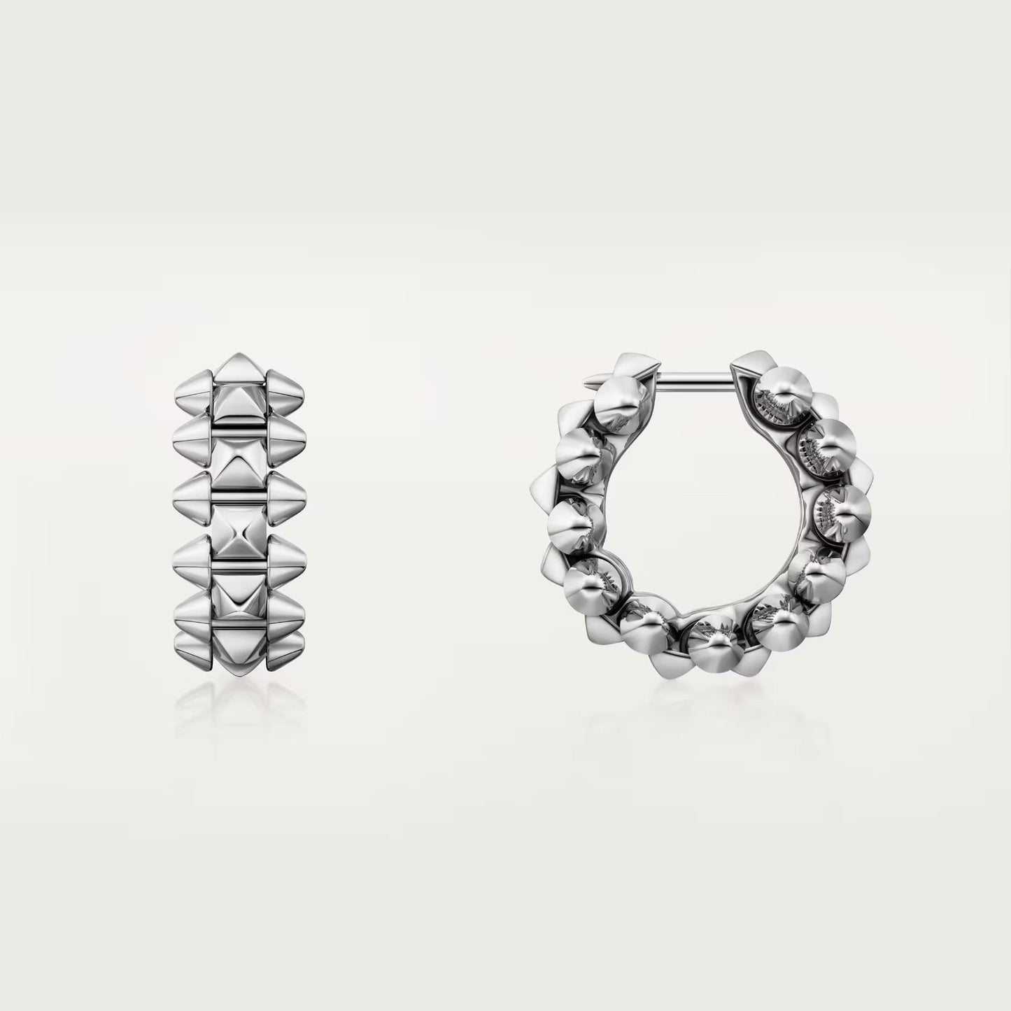 [NOBLE AURA] CLASH MINI HOOP EARRINGS