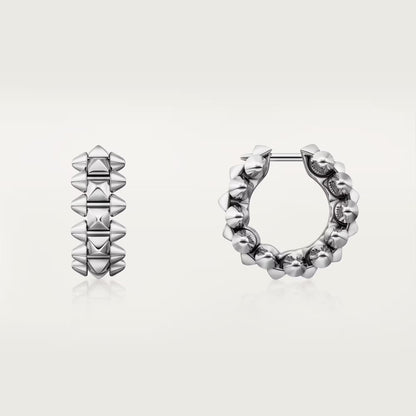 [NOBLE AURA] CLASH MINI HOOP EARRINGS