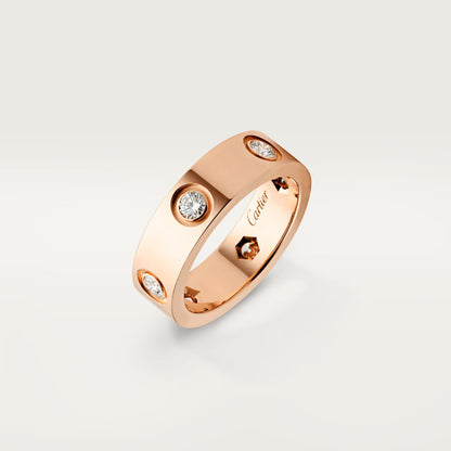 [NOBLE AURA] LOVE 5.5MM 6 DIAMOND RING