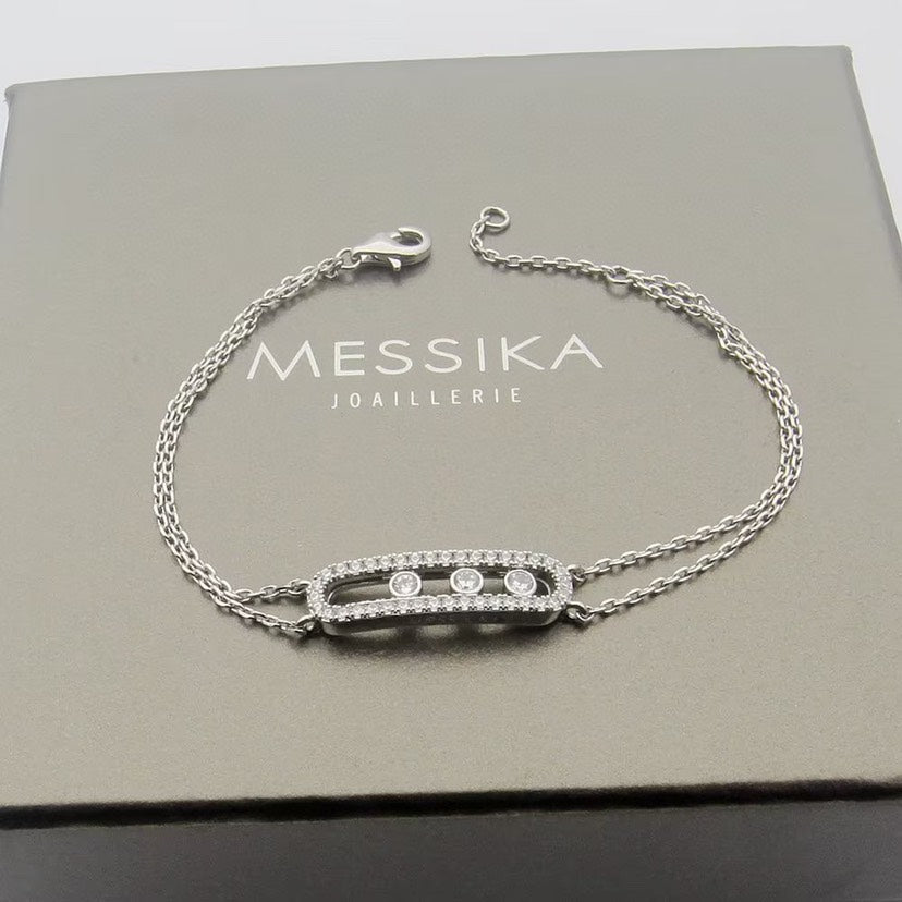 [NOBLE AURA] Move Classique pavé bracelet