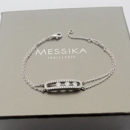 [NOBLE AURA] Move Classique pavé bracelet