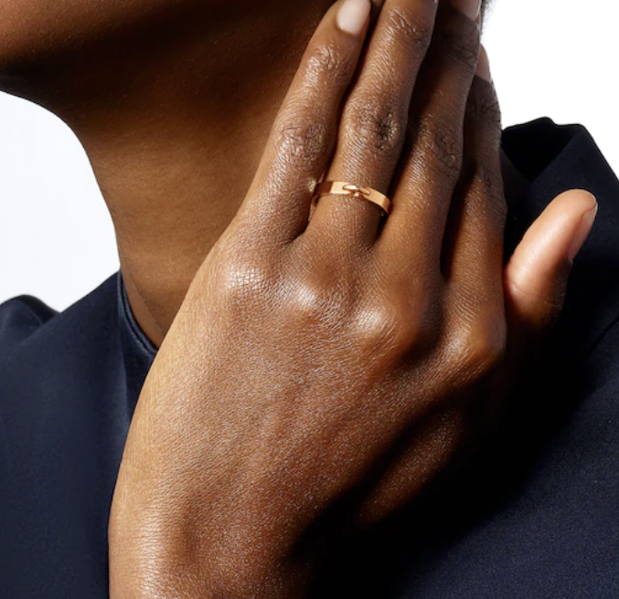 [NOBLE AURA]ALLIANCE LIENS VIDENCE 3MM RING