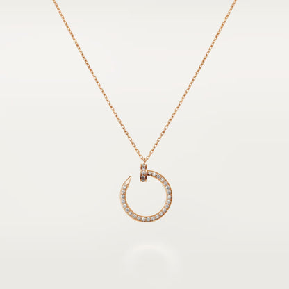 [NOBLE AURA]JUSTE NECKLACE FULL DIAMOND