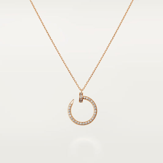 [NOBLE AURA]JUSTE NECKLACE FULL DIAMOND