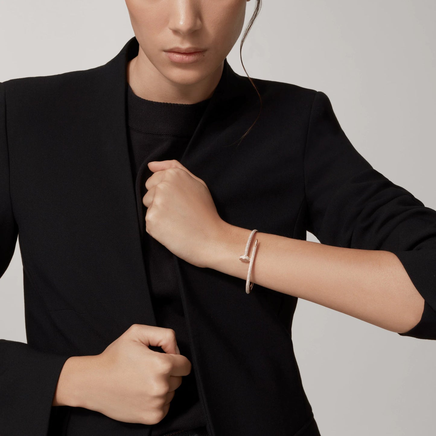 [NOBLE AURA]JUSTE BRACELET 3.5MM ALL DIAMONDS