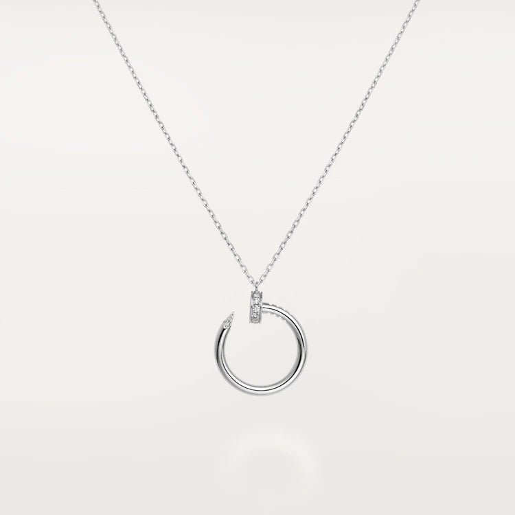 [NOBLE AURA]JUSTE NECKLACE SILVER
