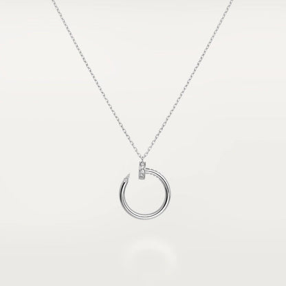 [NOBLE AURA]JUSTE NECKLACE SILVER