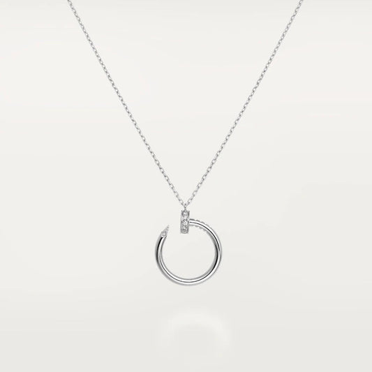 [NOBLE AURA]JUSTE NECKLACE SILVER