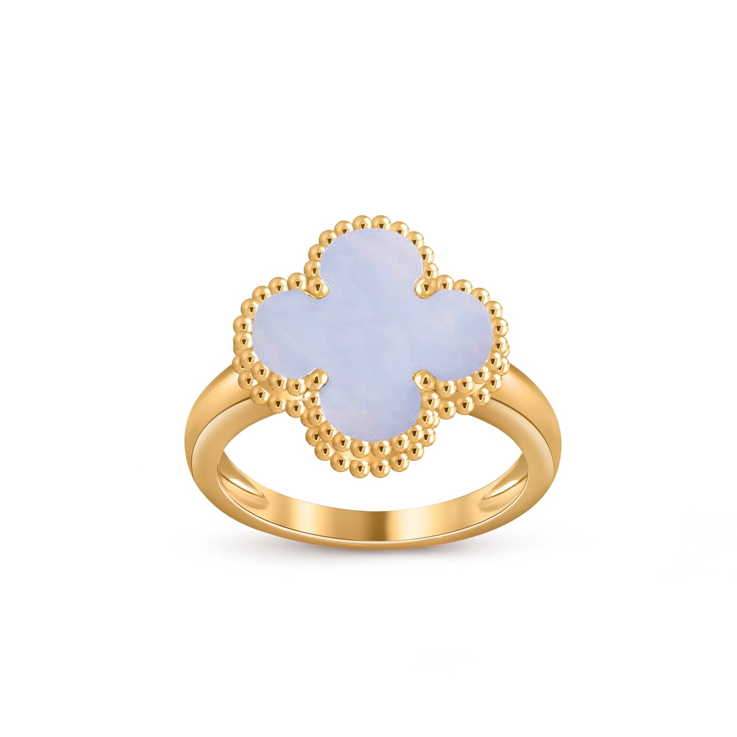 [NOBLE AURA]CLOVER RING GOLD COLLECTION