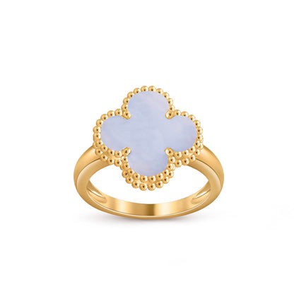 [NOBLE AURA]CLOVER RING GOLD COLLECTION