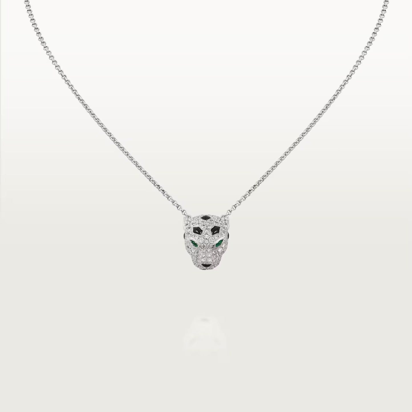 [NOBLE AURA] PANTHERE FULL DIAMOND NECKLACE