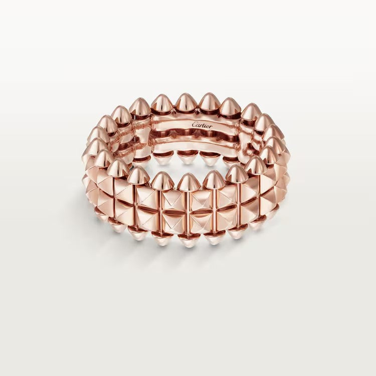 [NOBLE AURA] CLASH 9.2MM DOUBLE ROW RING