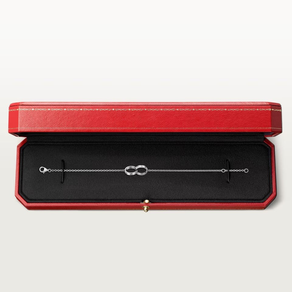 [NOBLE AURA] LOVE BRACELET DOUBLE RING