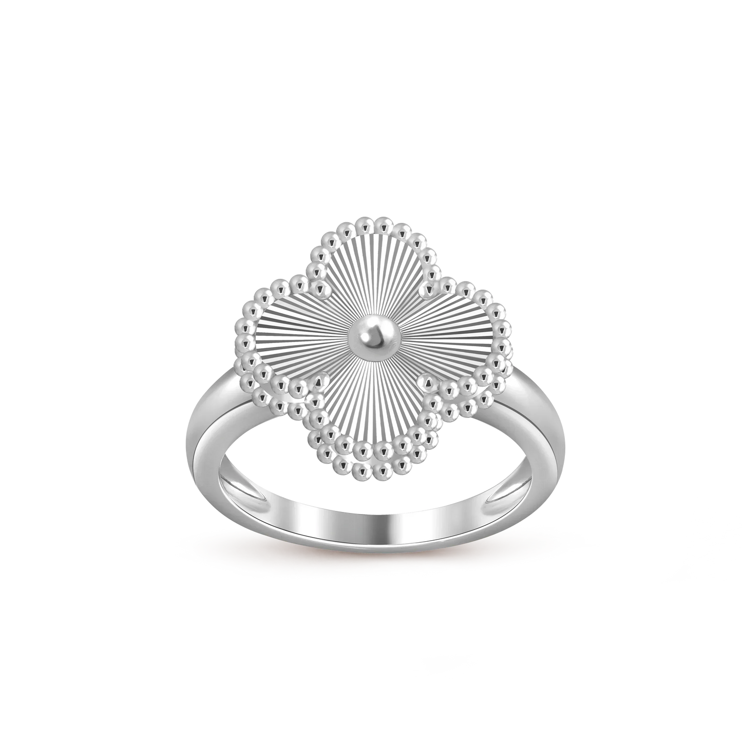 [NOBLE AURA]CLOVER SILVER RING COLLECTION