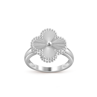 [NOBLE AURA]CLOVER SILVER RING COLLECTION