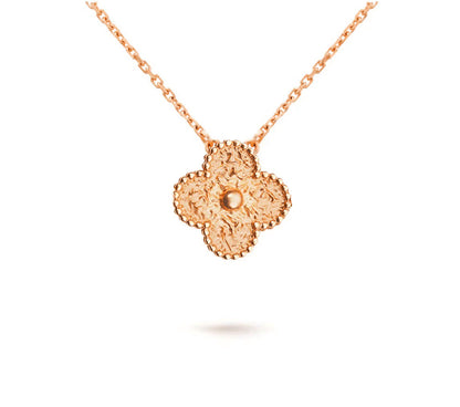[NOBLE AURA]CLOVER 15MM SINGLE FLOWER NECKLACE COLLECTION