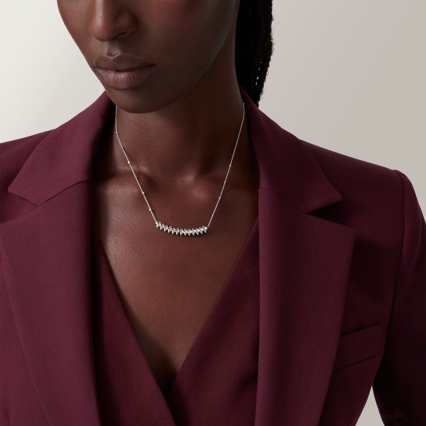[NOBLE AURA] CLASH  SMALL NECKLACE