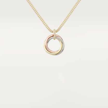 [NOBLE AURA] TRINITY MEDIUM  DIAMONDS NECKLACE