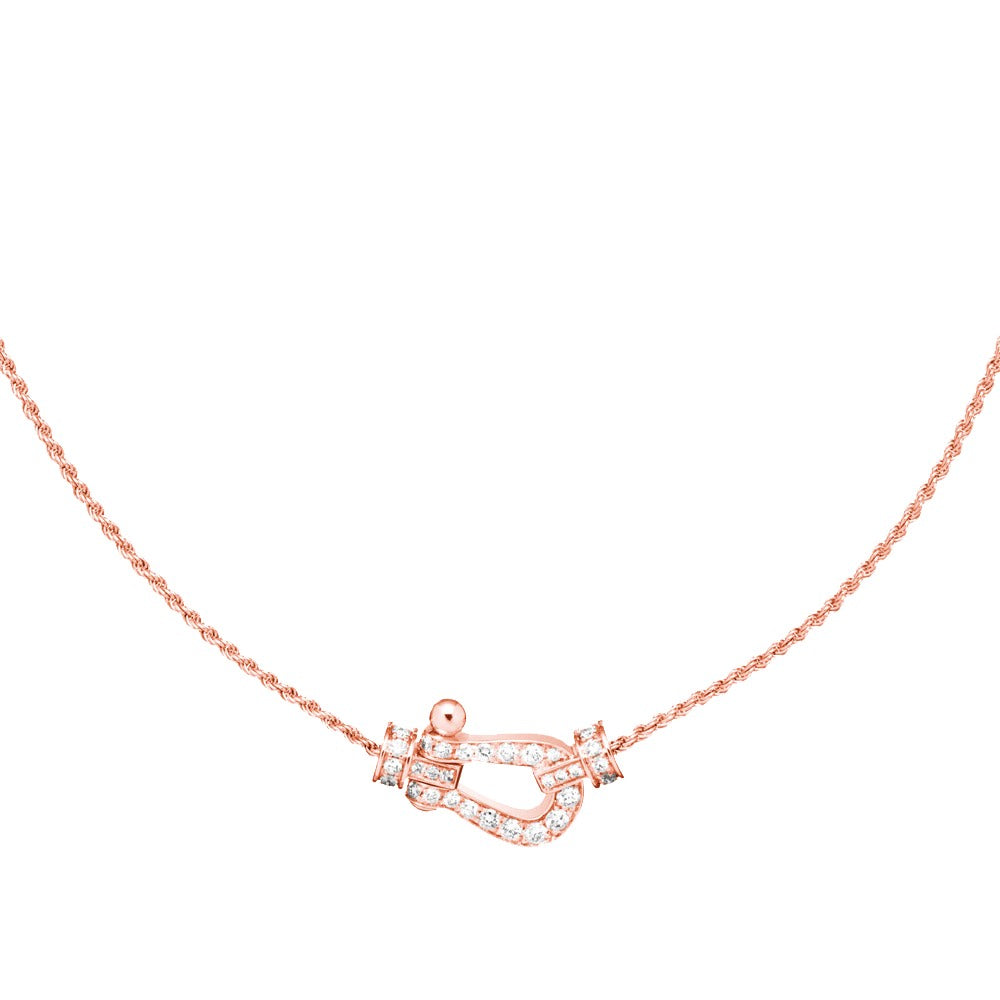 [NOBLE AURA]FORCE 10 PINK GOLD DIAMOND NECKLACE