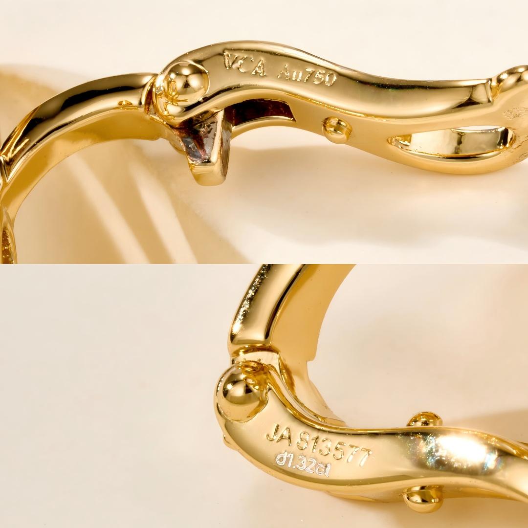 [NOBLE AURA] FLOWERLACE EARRING 5 DIAMONDS