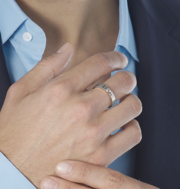 [NOBLE AURA]ALLIANCE LIENS VIDENCE 4MM RING