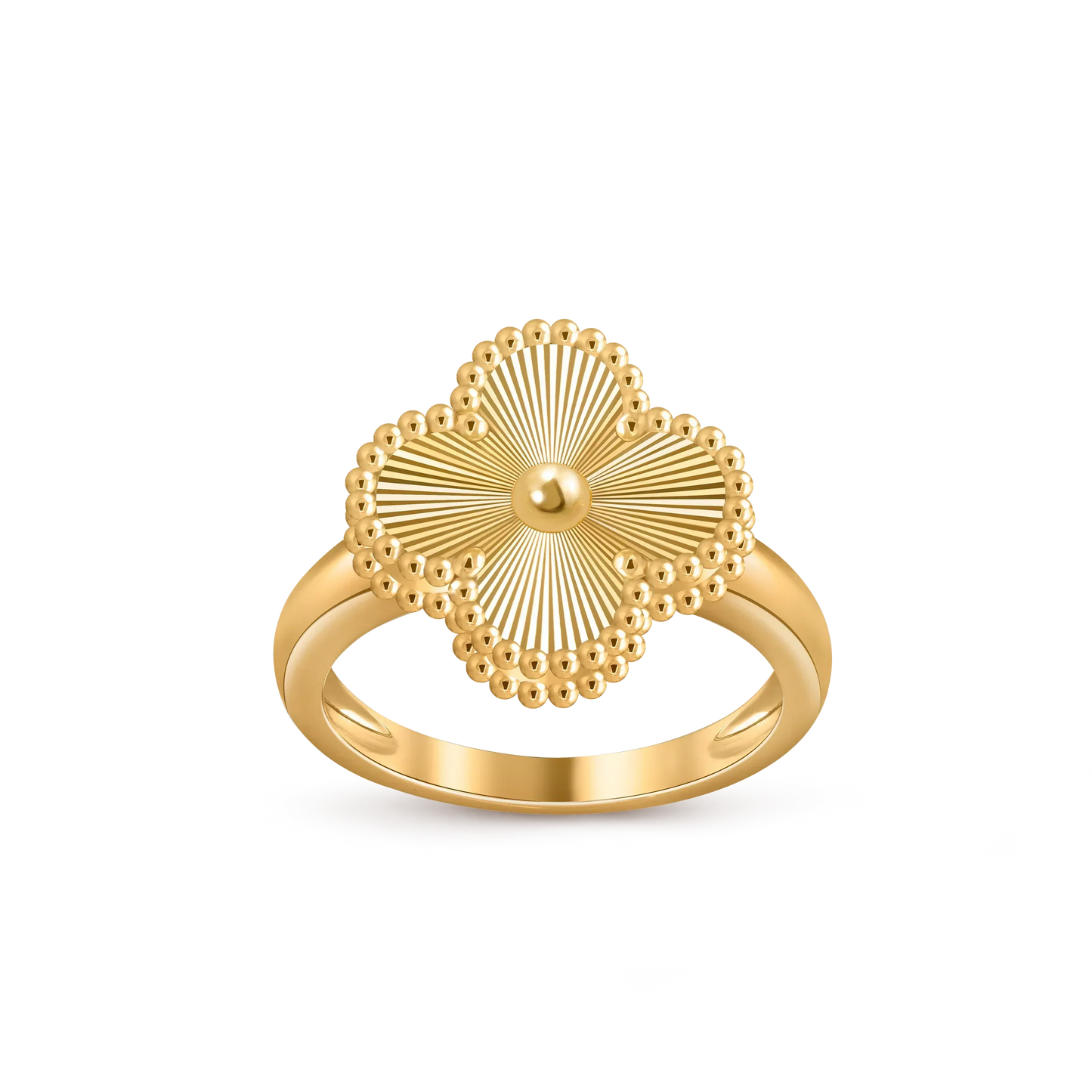 [NOBLE AURA]CLOVER RING GOLD COLLECTION
