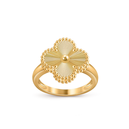 [NOBLE AURA]CLOVER RING GOLD COLLECTION