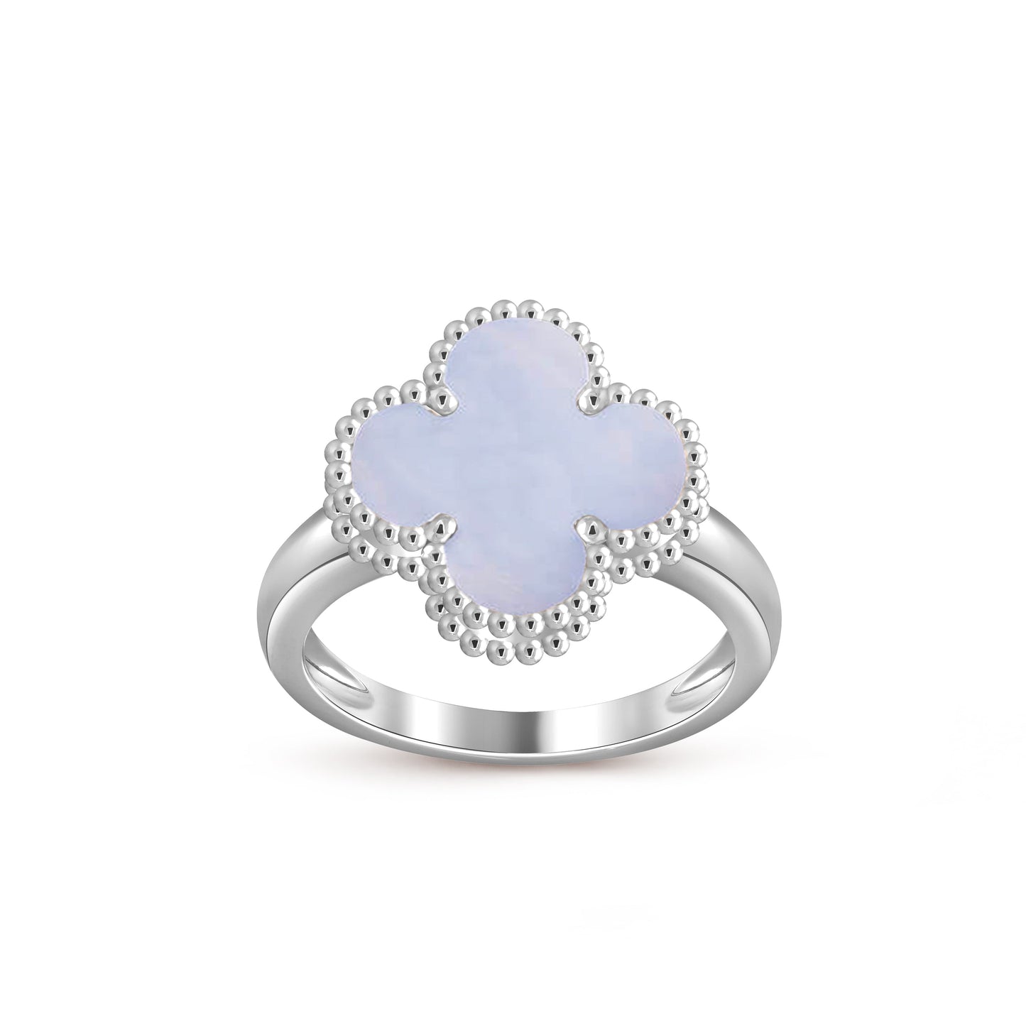 [NOBLE AURA]CLOVER SILVER RING COLLECTION