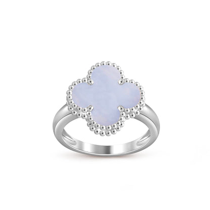 [NOBLE AURA]CLOVER SILVER RING COLLECTION