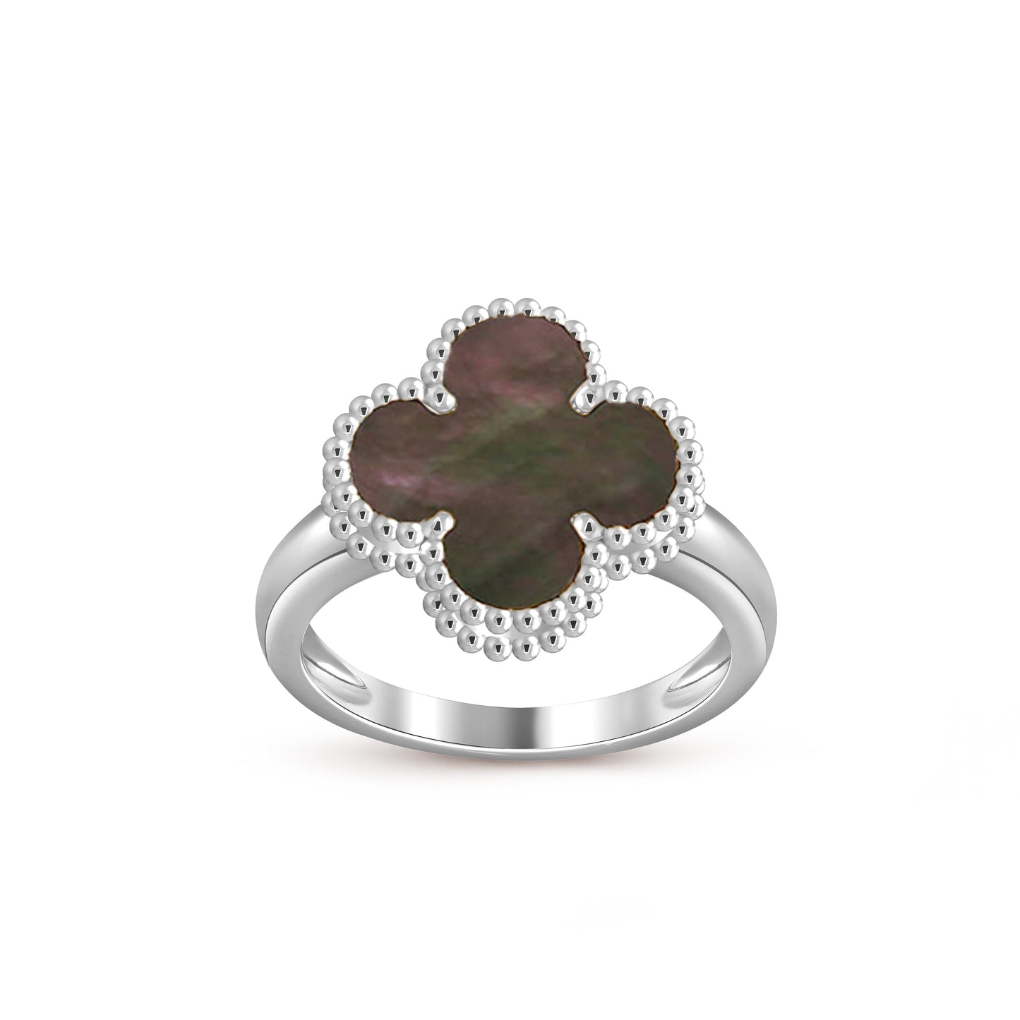 [NOBLE AURA]CLOVER SILVER RING COLLECTION