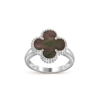 [NOBLE AURA]CLOVER SILVER RING COLLECTION
