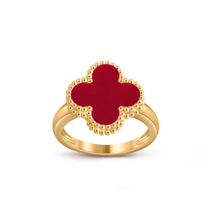 [NOBLE AURA]CLOVER RING GOLD COLLECTION