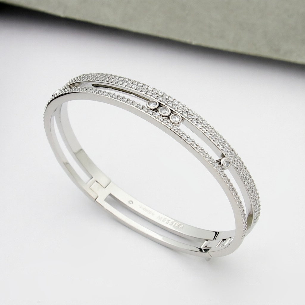 [NOBLE AURA]Move Romane pavé bangle