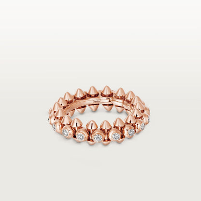 [NOBLE AURA] CLASH 6.8MM DIAMOND MEDIUM RING