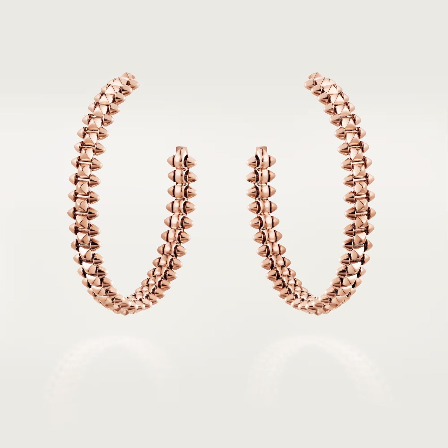 [NOBLE AURA] CLASH HOOP LARGE EARRINGS