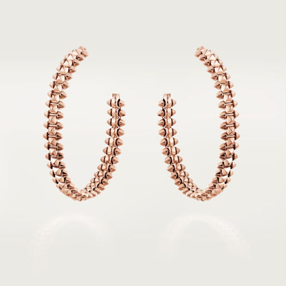 [NOBLE AURA] CLASH HOOP LARGE EARRINGS