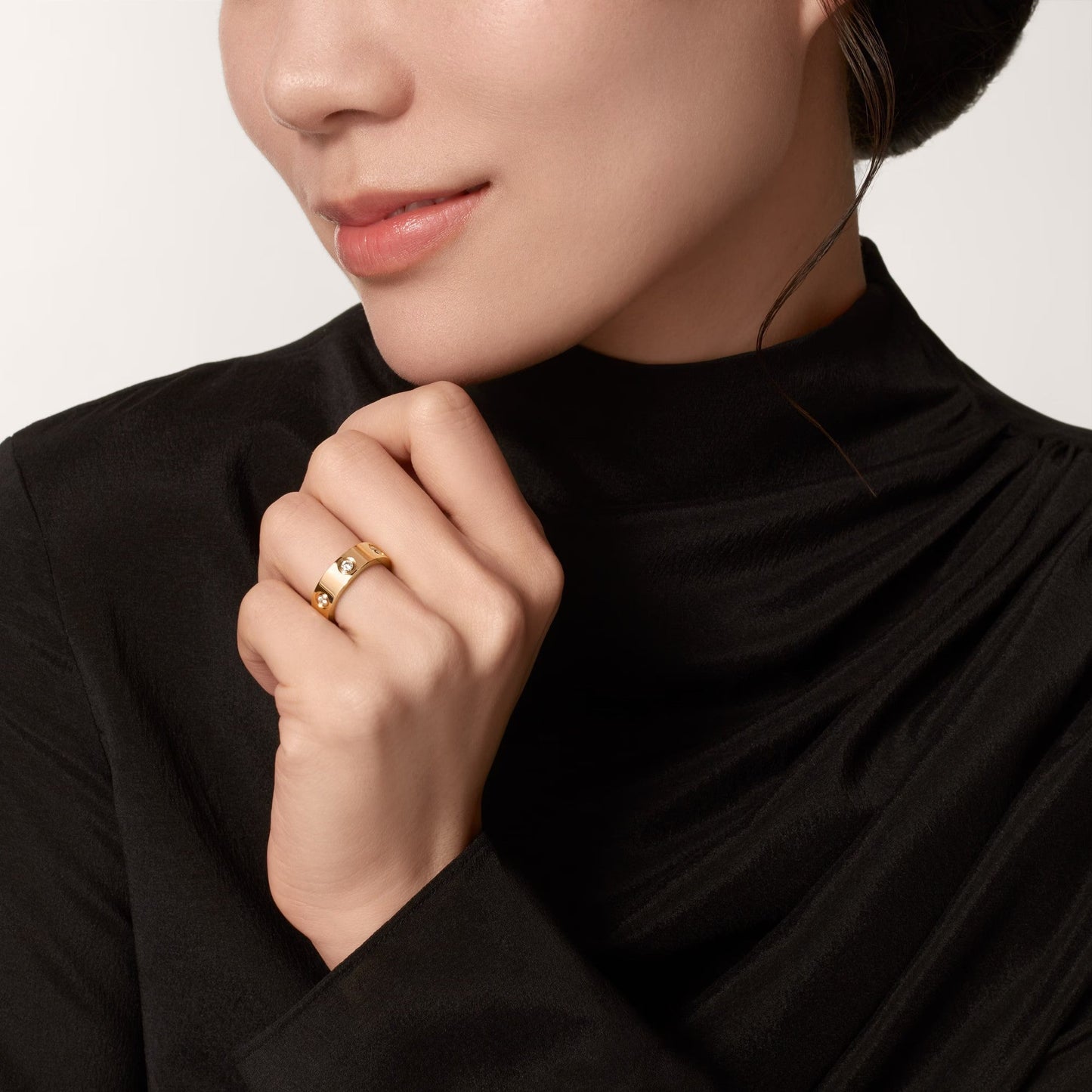 [NOBLE AURA] LOVE 5.5MM 6 DIAMOND RING