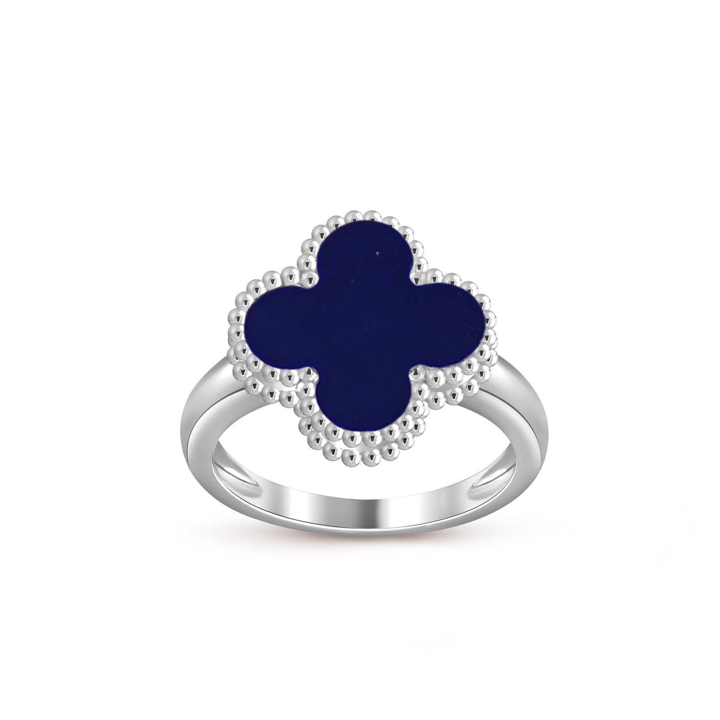 [NOBLE AURA]CLOVER SILVER RING COLLECTION